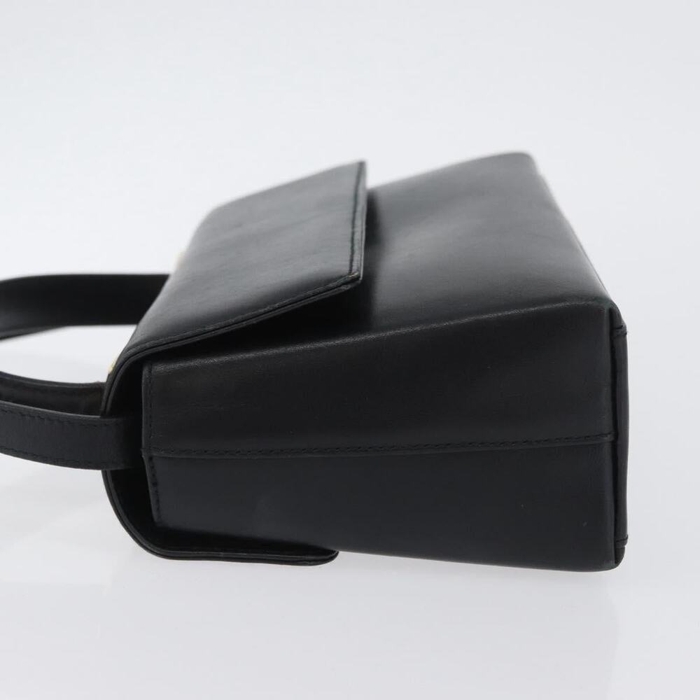Salvatore Ferragamo Leather Handbag Black - Picture 12 of 16
